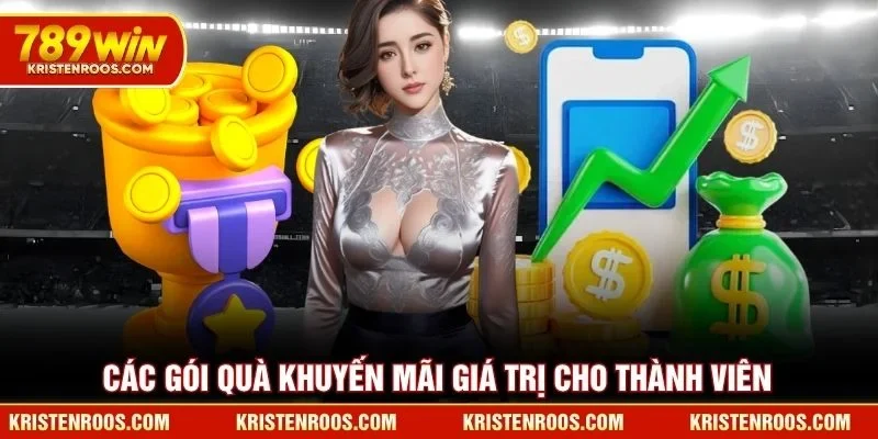 Các gói quà khuyến mãi giá trị cho thành viên